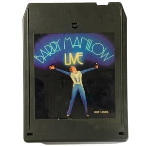 Vintage 8-Track - Barry Manilow - LIVE - 1977, Arista Records & Tapes